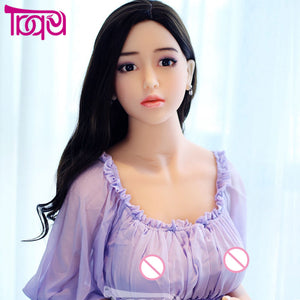 Real love doll Japanese realistic vagina 158cm silicone